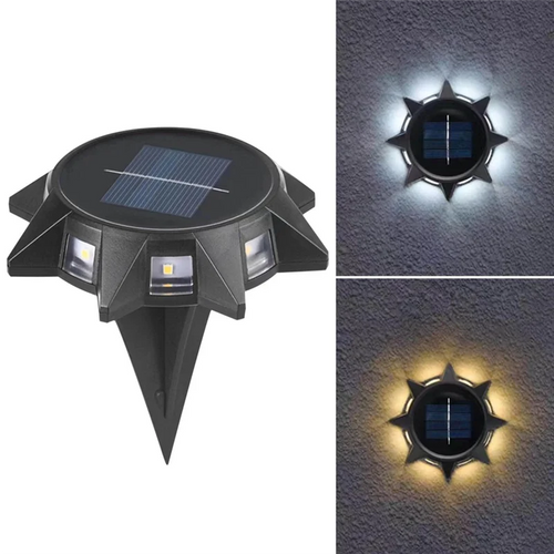 2PCS Exquisite Outdoor Underground Lamp With Automatic Lighting- Multipurpose In-Ground Solar Light - Solar Ground Light Durable