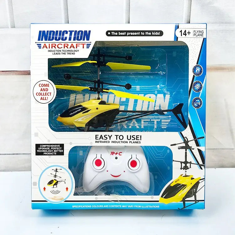 Remote Control + Sensor Dual-mode Aircraft Training Institution Children's Gift