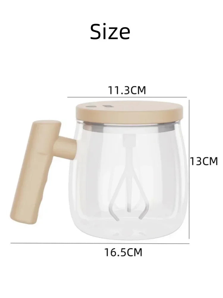 400ML Electric Self Stirring Coffee Cup Rechargeable Self Mixing Juice Coffee Cup Home Office Gyms Protein Powder Mixing Cups