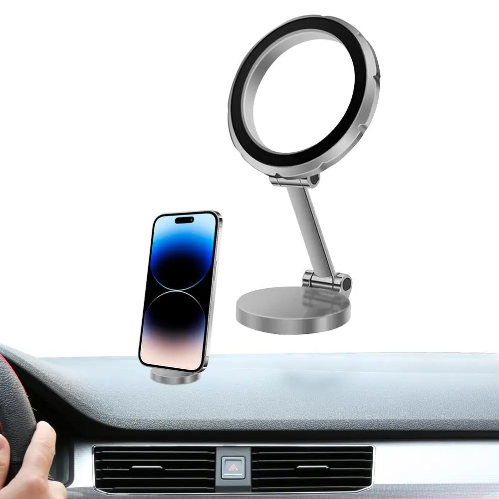 Magnetic Phone Mount 360 Rotation Magnetic Phone Mount Vehicle Navigation Holder For Car Truck SUV RV Vehicle Daily Commuting