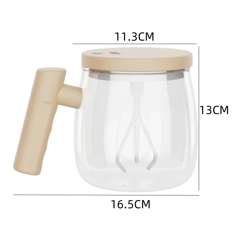 400ML Electric Self Stirring Coffee Cup Rechargeable Self Mixing Juice Coffee Cup Home Office Gyms Protein Powder Mixing Cups