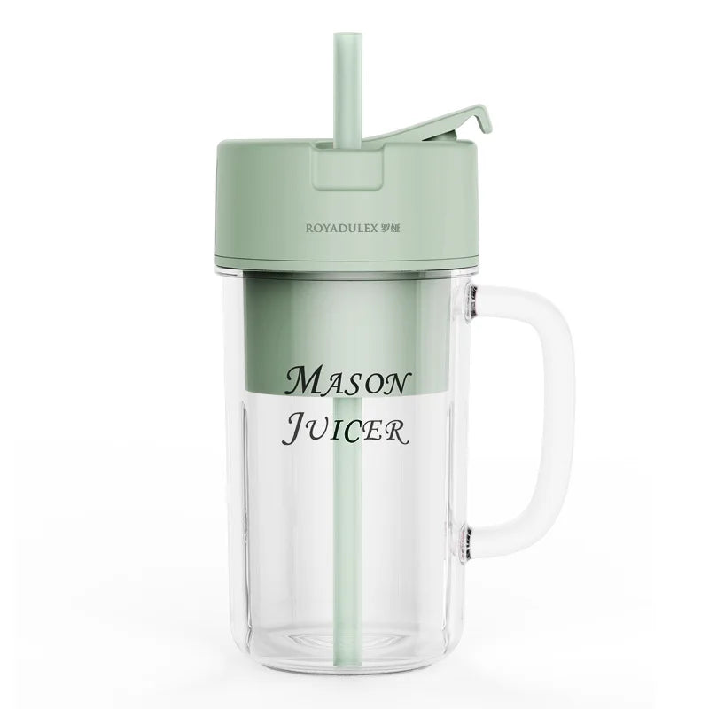 New Royalty Line Roya Mason Cup Juicer Electric Portable Stirring Crushed Smoothies Juicer New Product