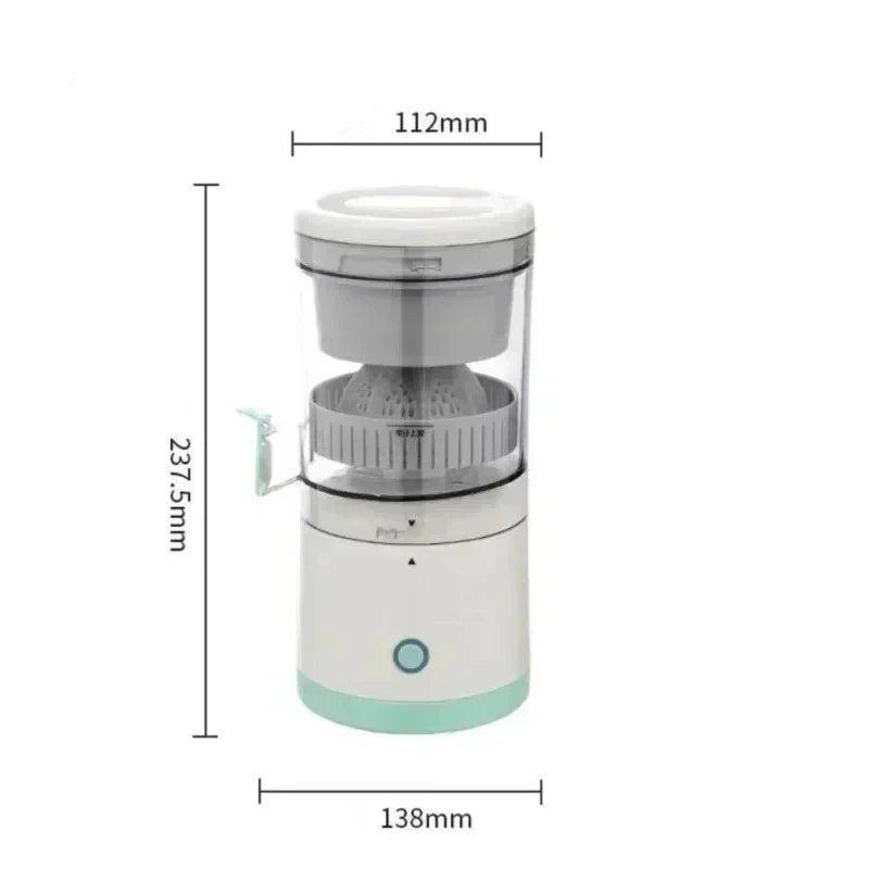 HOMEFISH Electric Juicer Juice Cup Citrus Orange Squeezer USB Charging Fruit Juicer Blender Fresh Separator Press Machine