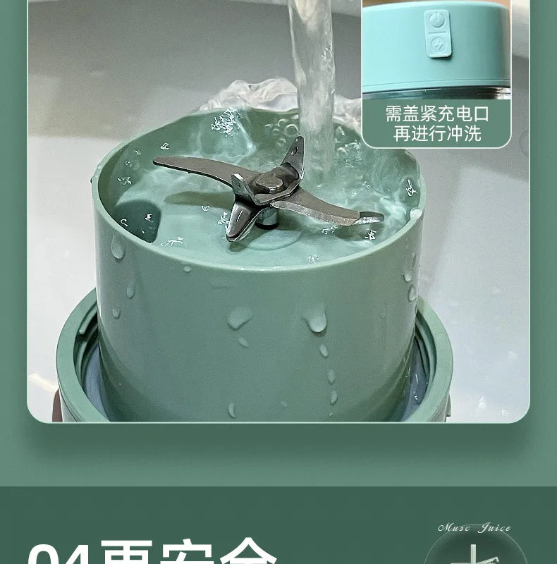 New Royalty Line Roya Mason Cup Juicer Electric Portable Stirring Crushed Smoothies Juicer New Product