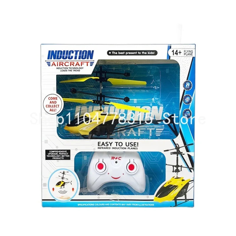 Remote Control + Sensor Dual-mode Aircraft Training Institution Children's Gift