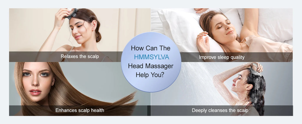 Electric Scalp Massager Handheld Portable  Scalp Massager Head Scratcher for Full Body Massage Deep Clean and Stress Relax.