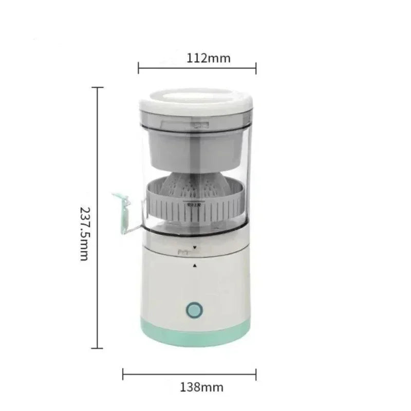 HOMEFISH Electric Juicer Juice Cup Citrus Orange Squeezer USB Charging Fruit Juicer Blender Fresh Separator Press Machine