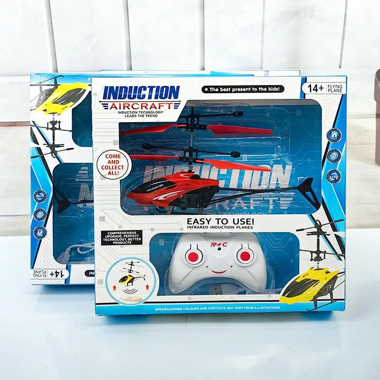 Remote Control + Sensor Dual-mode Aircraft Training Institution Children's Gift