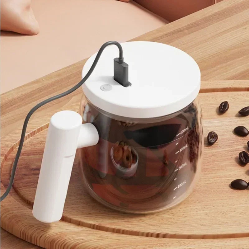 400ML Electric Self Stirring Coffee Cup Rechargeable Self Mixing Juice Coffee Cup Home Office Gyms Protein Powder Mixing Cups